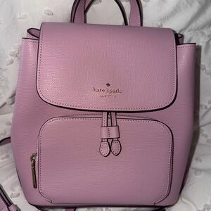 Kate Spade Lavender Leather Backpack